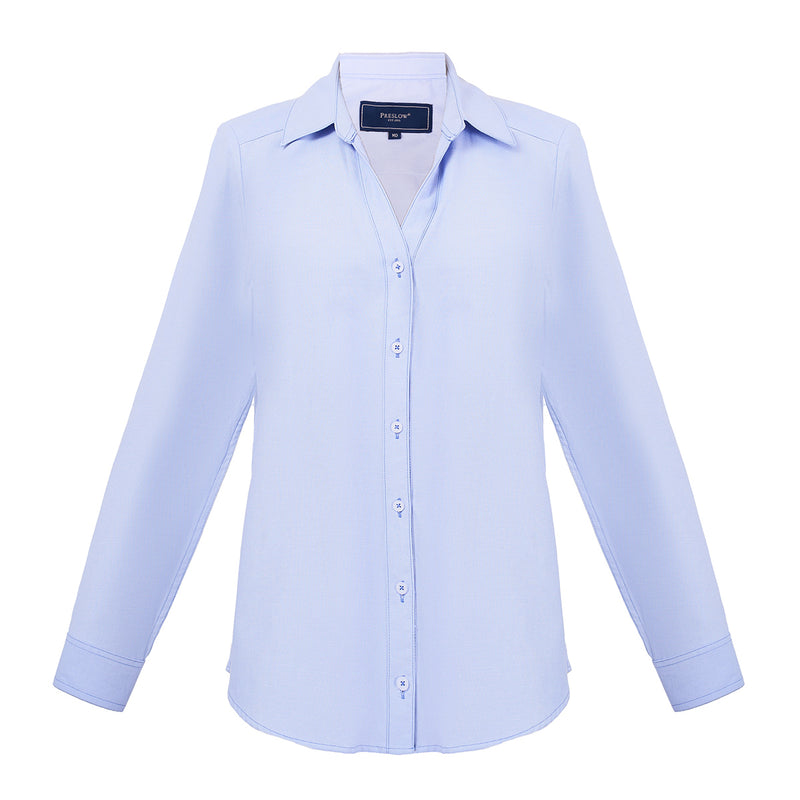 camisas, camisa ejecutiva mujer, camisa azul celeste