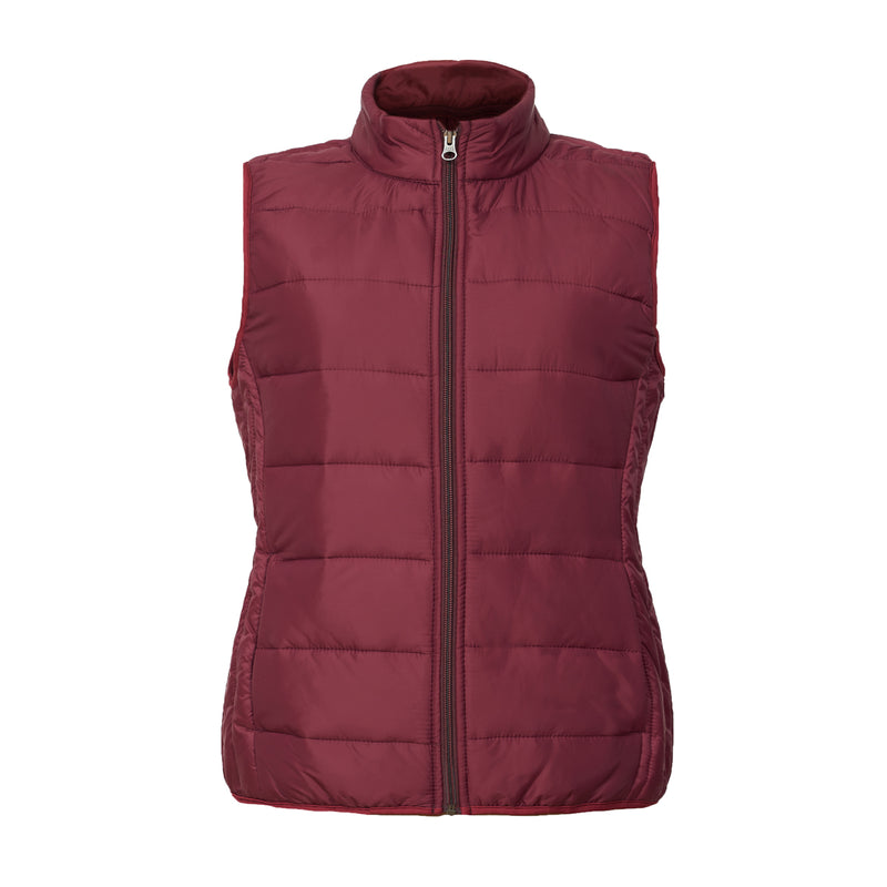 chalecos para mujer, chaleco puffer, chaleco ejecutivo, chaleco vino